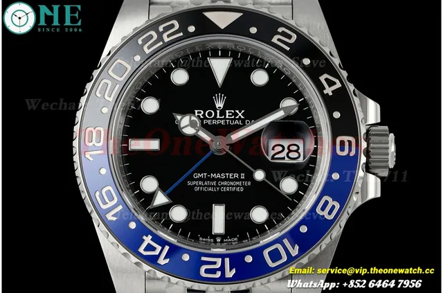 GMT Master II 126710 Batgirl 40mm Jub SS/SS Black Dial VSF DD3285 — photo 2