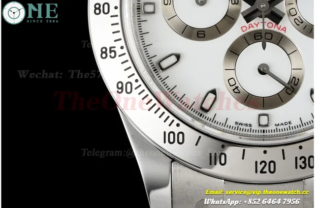 Daytona 116520 40mm SS/SS White Dial VSF DD4130 — photo 7