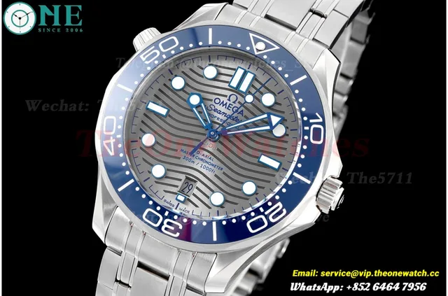 Seamaster 300m 42mm SS/SS Grey Dial JVSF A8800