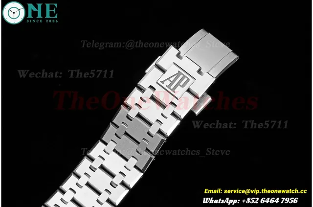 Royal Oak 41mm 15500 SS/SS Blue/Stk ZF V3 A4302 Super Clone — photo 24