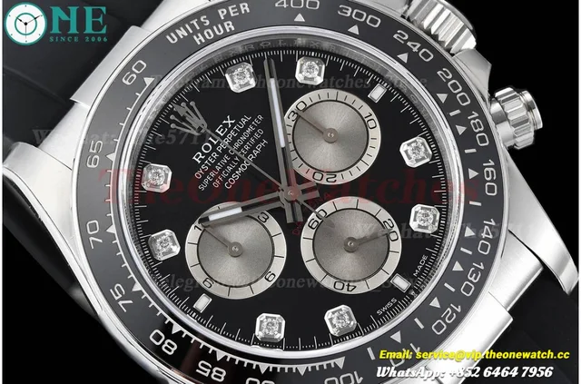 Daytona 126519 40mm SS/RU Black/Dia VSF V2 DD4131(Gain Weight) — photo 3