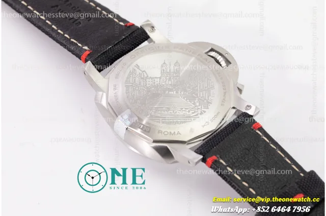 Panerai - PAM 1025 Luminor Marina Auto 44mm SS/NY VSF P9010 — photo 17