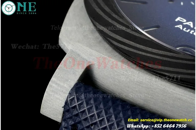 PAM1663 Lum. Marina Auto 44mm Blue TI/FC/NY VSF P9010 — photo 9