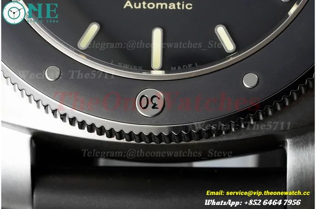 PAM389 Submersible AMag TI/RU 47MM Black VSF V3 Mod.P9000 — photo 10