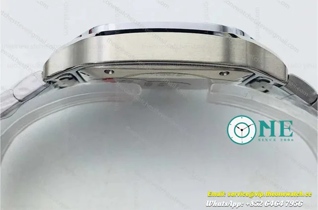 Santos Diamonds SS/SS White/Mois Dial KORF MY9015 — photo 4