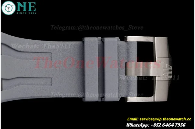 Royal Oak Offshore 26405CG 44mm Blue Cer/RU Green Dial APJF A7750 Mod — photo 29