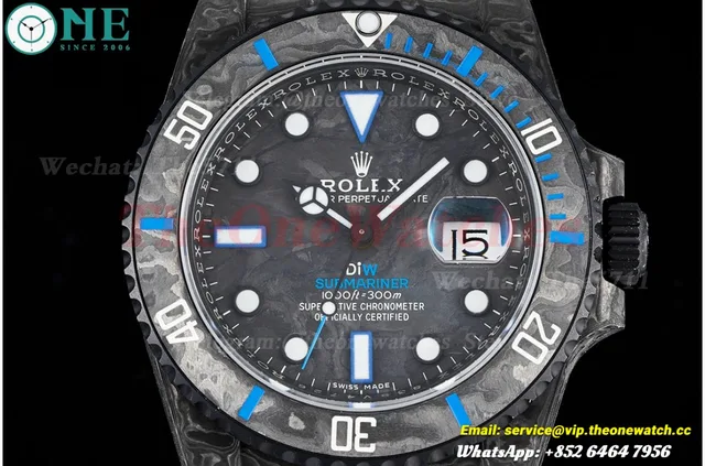 Submariner DIW 40MM Carbon/NY Black/Blue VSF VS3135 — photo 2