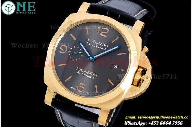 Luminor Marina PAM1115 44mm YG/LE Grey VSF P9010
