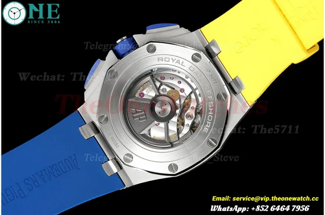 Royal Oak Offshore 26400SO 44mm SS/RU Blue Dial APJF A3126 — photo 7