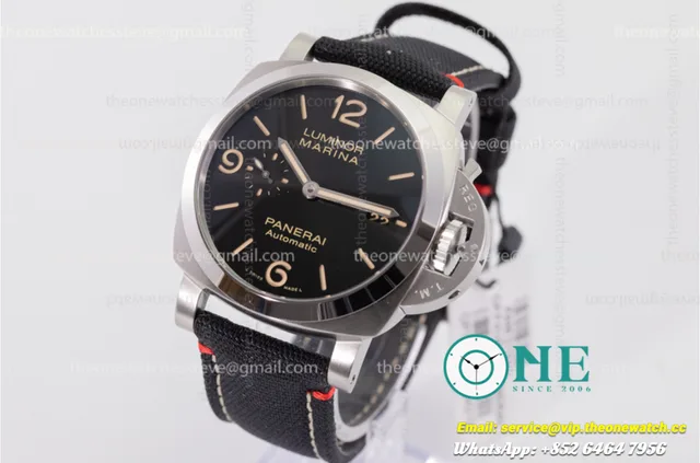 Panerai - PAM 1025 Luminor Marina Auto 44mm SS/NY VSF P9010 — photo 9