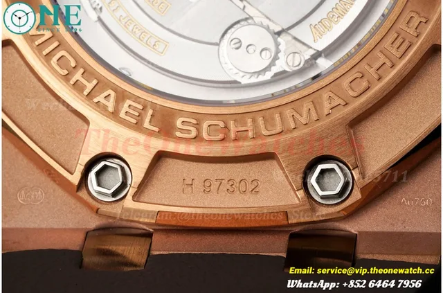 Royal Oak Offshore 44mm Michael Schumacher RG/RU Grey/Black JJF A3126 — photo 17