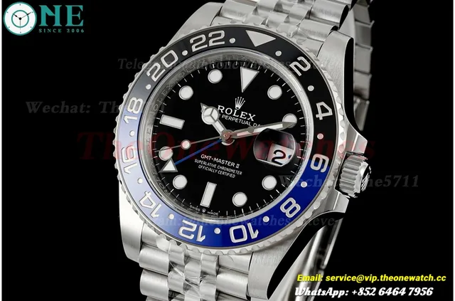 GMT Master II 126710 Batgirl 40mm Jub SS/SS Black Dial VSF DD3285