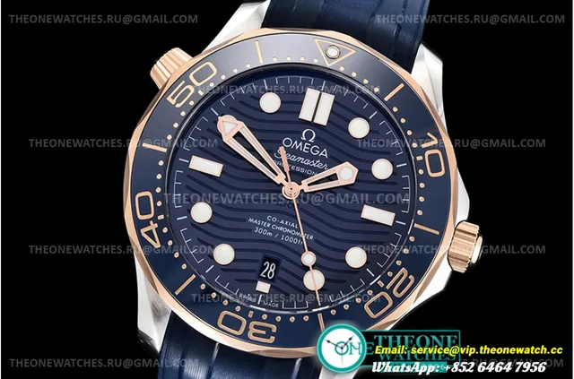 Omega - Seamaster 300m 2019 RG/SS/RU Blue VSF Asia 8800
