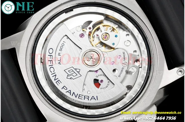 PAM719 Submersible 1950 GMT 47MM TI/RU Blue VSF P9001 — photo 17