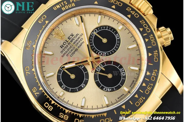 Daytona 126518 40mm YG/RU Gold/Black VSF V2 DD4131(Gain Weight) — photo 4