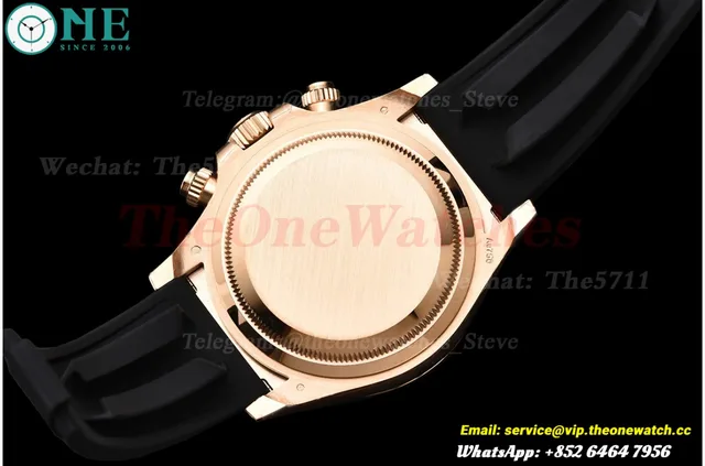 Daytona 126515 40mm RG/RU Champagne/Blk VSF V2 DD4131(Gain Weight) — photo 13