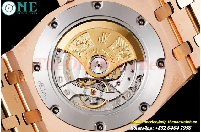 Royal Oak 15400 RG/RG Black/Stk APSF SA3120 Super Clone — photo 11