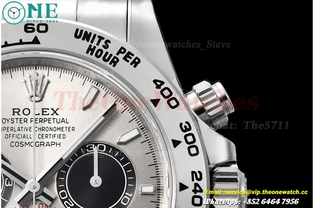 Daytona 126509 40mm SS/SS Silver/Blk VSF V3 DD4131(Gain Weight) — photo 6