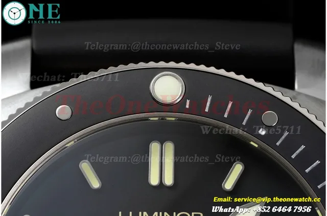 PAM389 Submersible AMag TI/RU 47MM Black VSF V3 Mod.P9000 — photo 9