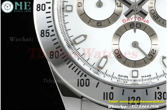 Daytona 116520 40mm SS/SS White/Stk VF DD4130 — photo 7