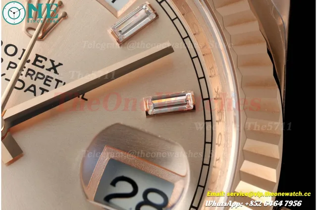 DayDate 228235 40mm RG/RG RG Gold/Rmn VSF V2 DD3255 (Weighted Approx.182g) — photo 5