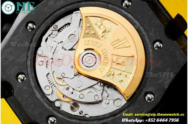Royal Oak Offshore 42mm Cer/RU Black/Yellow  JJF A7750 — photo 11