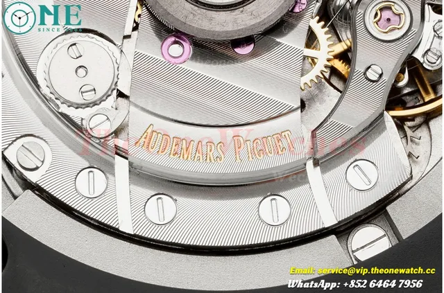 Royal Oak Offshore 26405CE 44mm Black Cer/RU Grey Dial APJF A7750 Mod — photo 12