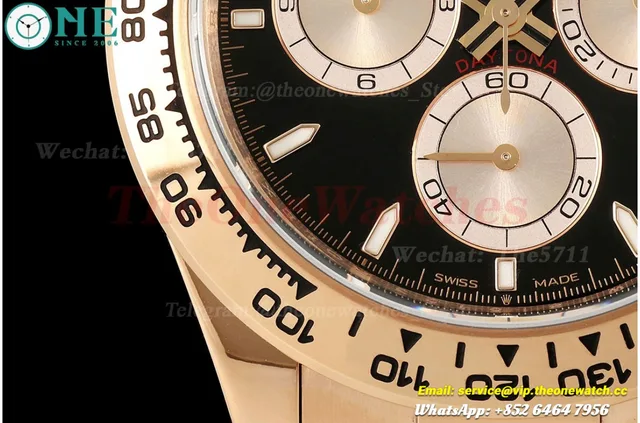 Daytona 126505 40mm RG/RG Black/Stk VSF V3 DD4131(Gain Weight) — photo 7