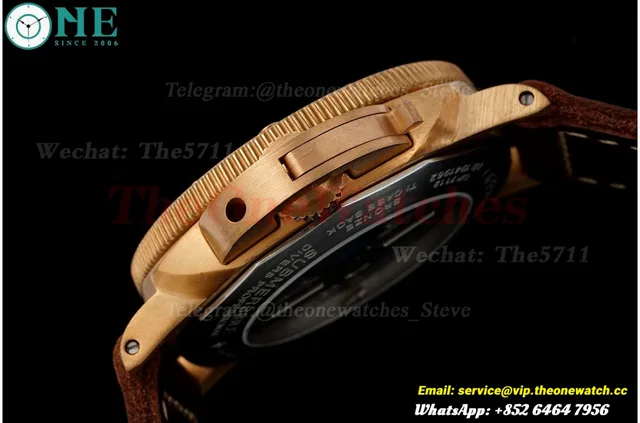 Submersible PAM968 47mm Bronzo/LE Brown Dial VSF P9010 Super Clone — photo 10