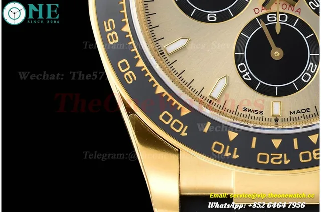 Daytona 126518 40mm YG/RU Gold/Black VSF V2 DD4131(Gain Weight) — photo 7