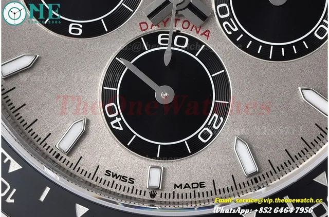 Daytona 126519 40mm SS/RU Grey/Black VSF V2 DD4131(Gain Weight) — photo 9