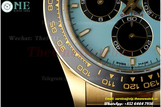 Daytona 126518 40mm YG/RU Tiffany/Stk VSF V2 DD4131(Gain Weight) — photo 7