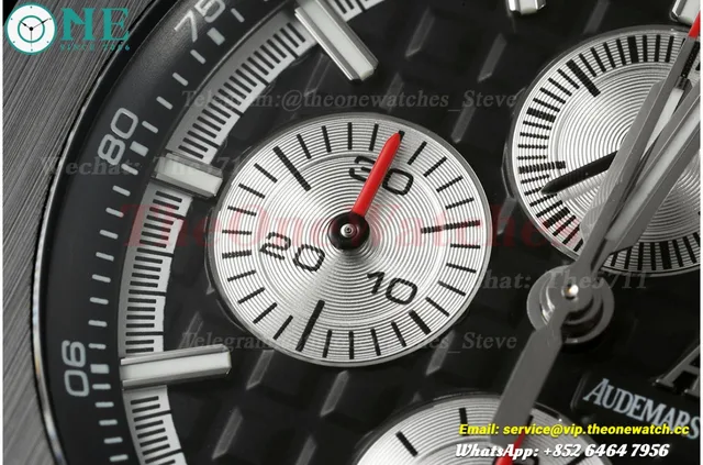 Royal Oak Offshore 26400IO 44mm SS/RU Black Dial APJF A3126 — photo 5