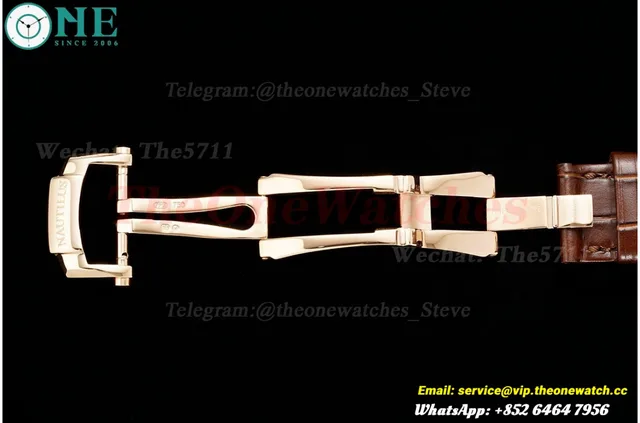 Nautilus 40mm 5712 RG/LE Brown/Stk PPF A240 Super Clone — photo 32
