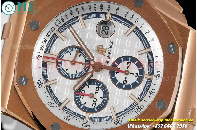 Royal Oak Offshore 26408 44mm RG/RU White/White JJF A3126 — photo 3