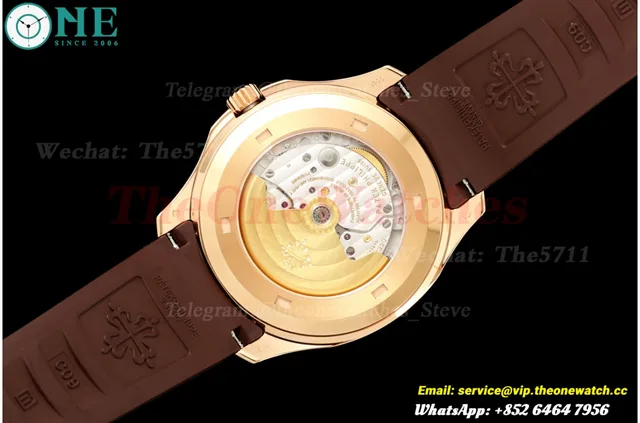 Aquanaut 5167 40mm RG/RU Brown Dial BBF DD324 Super Clone — photo 8