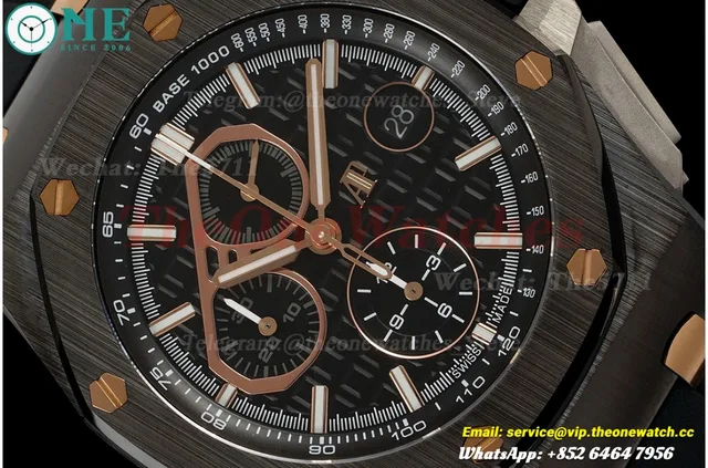 Royal Oak Offshore 26405CE 44mm Cer/RU Glasses Dial APJF A7750 Mod — photo 3