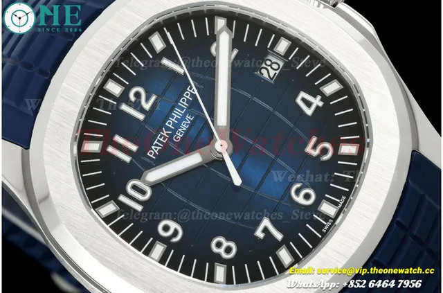 Aquanaut 5168 42mm SS/RU Blue Dial BBF DD324 Super Clone — photo 3