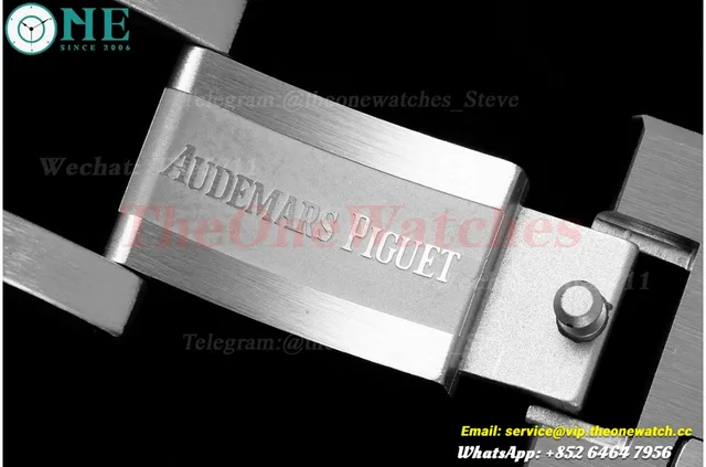 Royal Oak 15400 SS/SS Grey/Stk APSF SA3120 Super Clone — photo 25