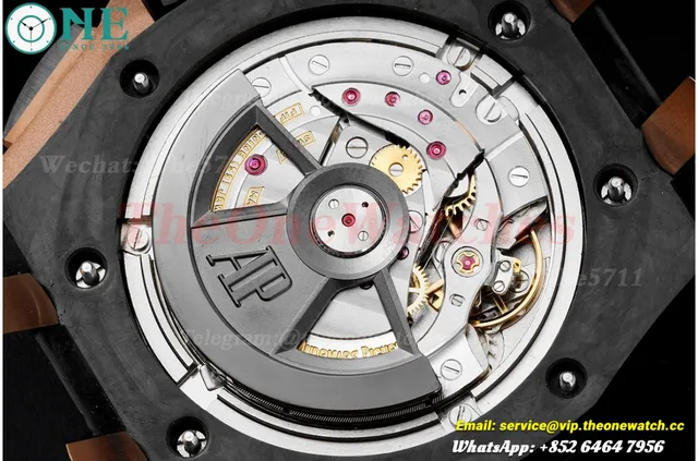 Royal Oak Offshore 24606 44mm Ceramic/RU Black/Black JJF A3126 — photo 8