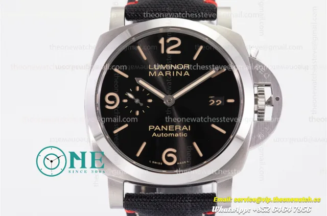 Panerai - PAM 1025 Luminor Marina Auto 44mm SS/NY VSF P9010 — photo 10