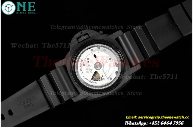 PAM1039 Submersible Luna Rossa GMT 47mm Carbon/RU VSF P9010 Super Clone — photo 12