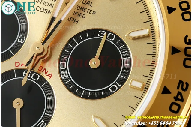 Daytona 126508 40mm YG/YG Gold/Blk VSF V3 DD4131(Gain Weight) — photo 9