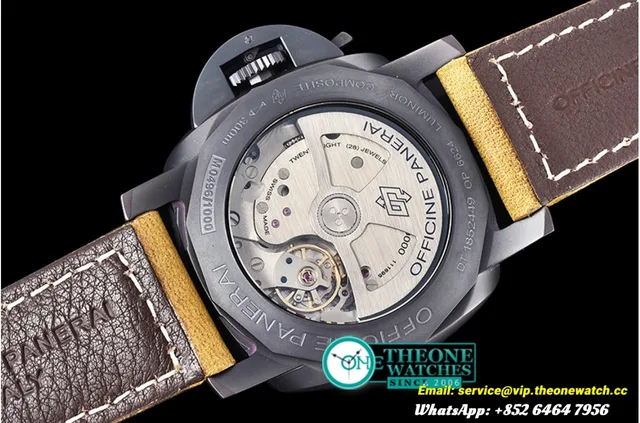 Panerai - PAM386 Composite 1950 3 Days CER/LE Bwn VSF P9000 — photo 15