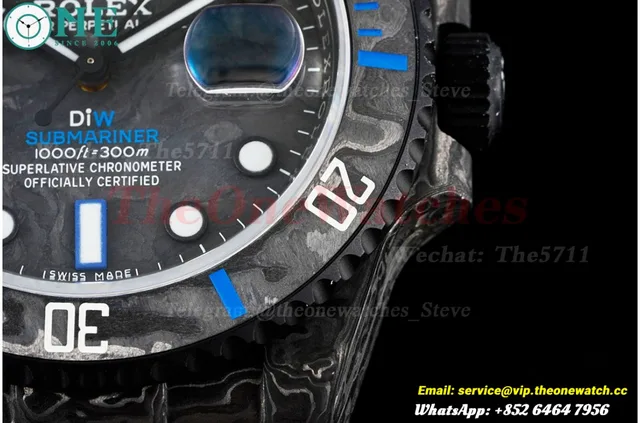 Submariner DIW 40MM Carbon/NY Black/Blue VSF VS3135 — photo 8