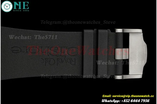 Royal Oak Offshore 26405CE 44mm Black Cer/RU Grey Dial APJF A7750 Mod — photo 24