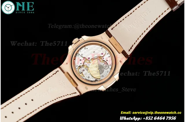 Nautilus 40mm 5712 RG/LE Brown/Stk PPF A240 Super Clone — photo 8