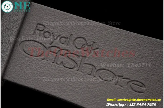 Royal Oak Offshore 44mm Michael Schumacher RG/RU Grey/Black JJF A3126 — photo 28