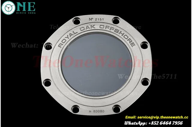 Royal Oak Offshore 26405CG 44mm Blue Cer/RU Green Dial APJF A7750 Mod — photo 22