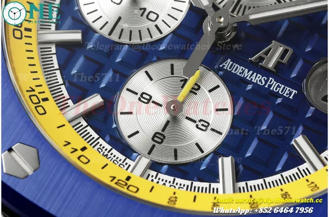 Royal Oak Offshore 26400SO 44mm SS/RU Blue Dial APJF A3126 — photo 5